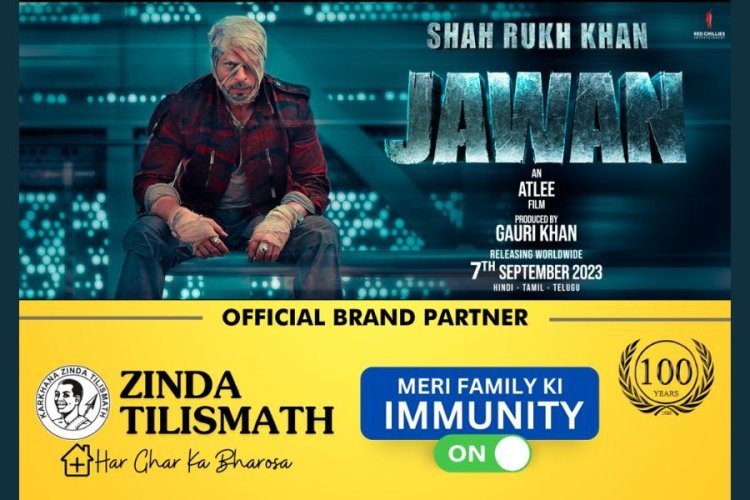 Jawan Teams Up with Legacy Herbal Brand Zinda Tilismath for a Groundbreaking Collaboration