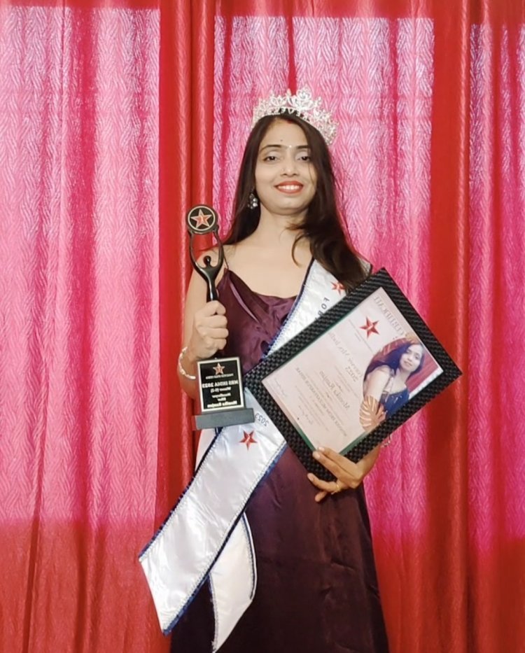 Monika Ranjan Crowned Mrs. Muzaffarpur 2023 at Forever Mrs. India Pageant